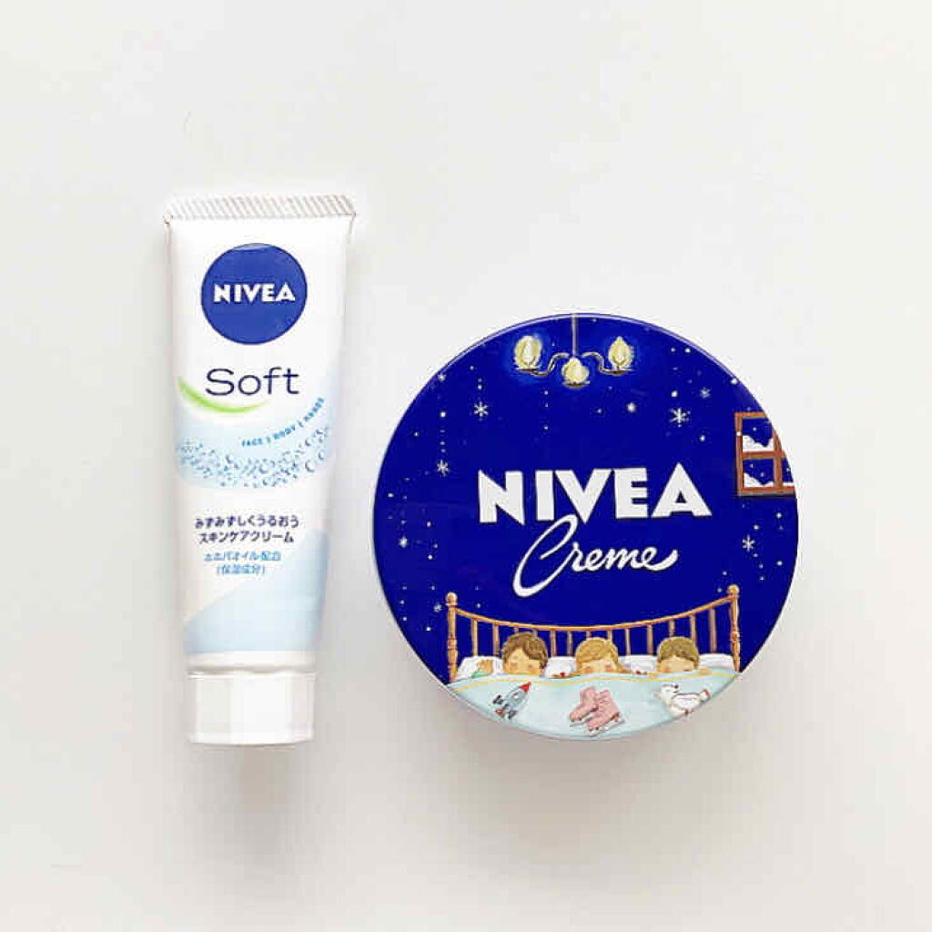 ニベアソフト スキンケアクリーム/ニベア/ボディクリームを使ったクチコミ（1枚目）