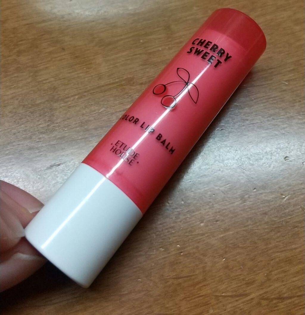 チェリースイート カラーリップバーム/ETUDE/口紅を使ったクチコミ(1枚目)