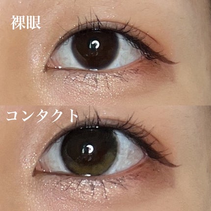 メランジェ シュエット ワンデー/melange+chouette/ワンデー(1DAY)カラコンを使ったクチコミ(4枚目)