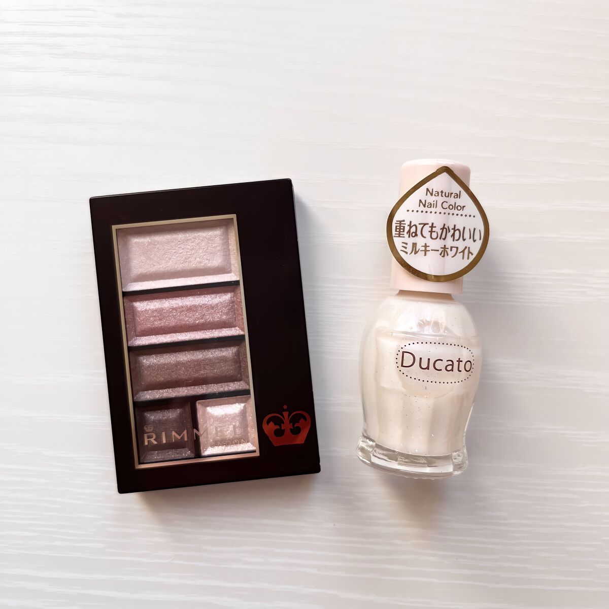 ナチュラルネイルカラーN 009 ミルキーホワイト/デュカート/マニキュアを使ったクチコミ（1枚目）