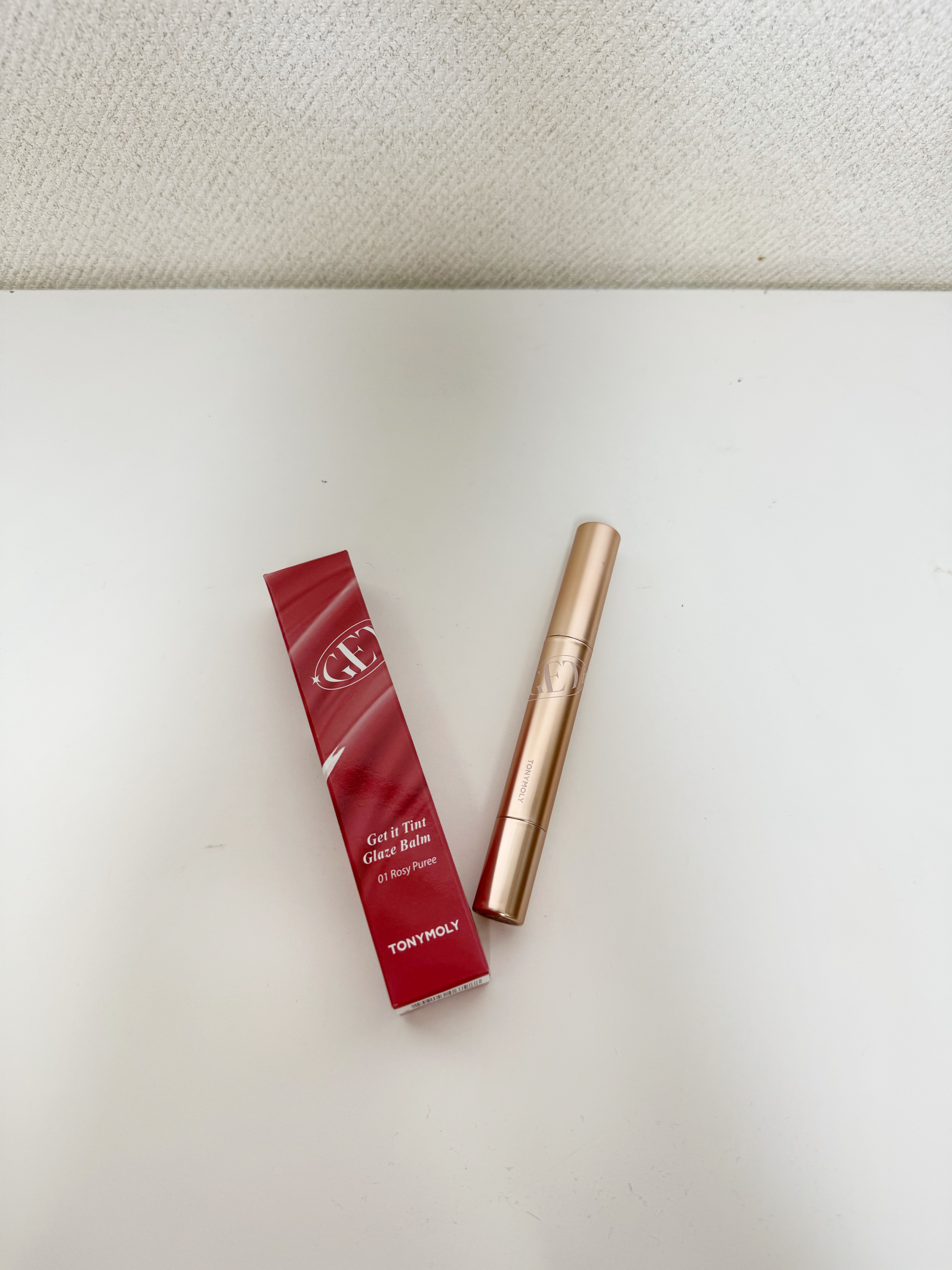 ゲットイットティントグレーズバーム/TONYMOLY/リップティントを使ったクチコミ（1枚目）