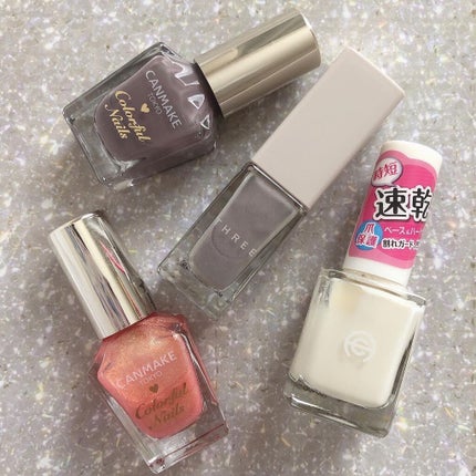 カラフルネイルズ/キャンメイク/マニキュアを使ったクチコミ(5枚目)