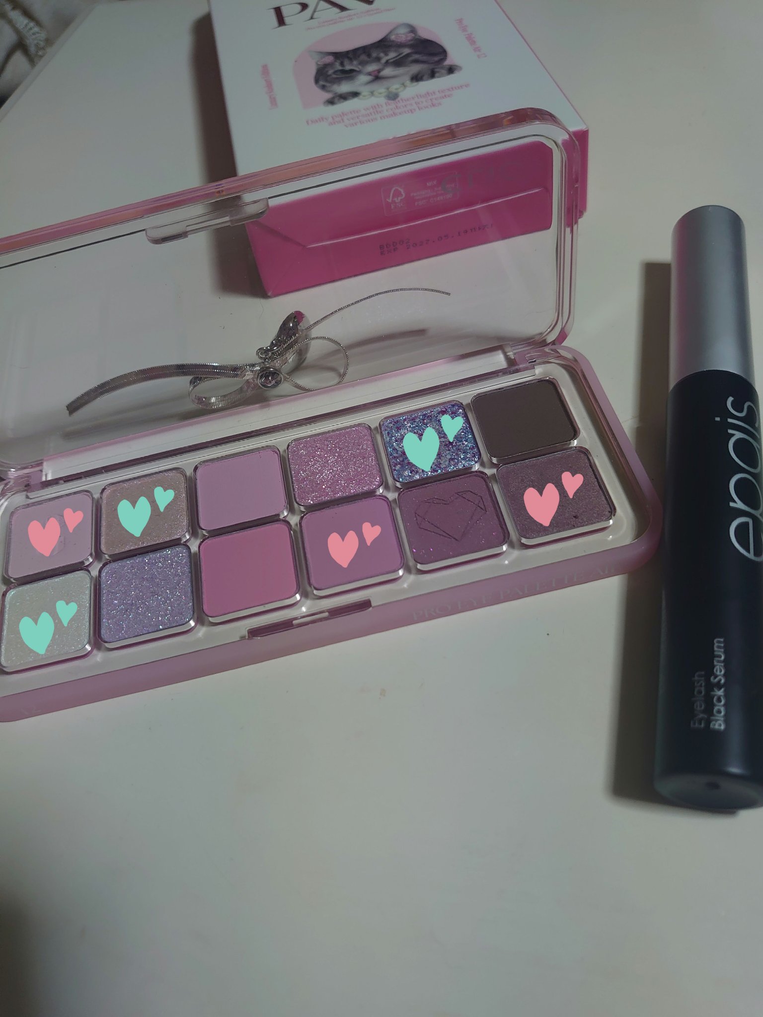 プロ アイ パレット エアー/CLIO/アイシャドウパレットを使ったクチコミ（1枚目）