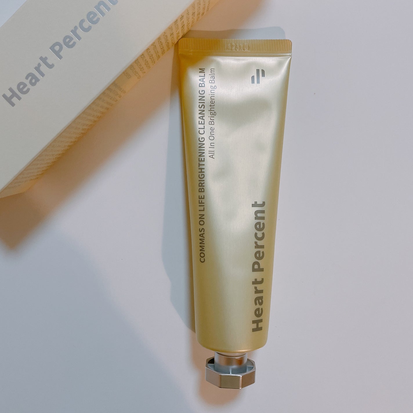 コンマス オン ライフ ブライトニング クレンジングバーム/Heart Percent/クレンジングバームを使ったクチコミ(1枚目)