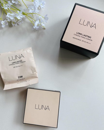 ロングラスティングコンシールフィクシングクッション /LUNA/クッションファンデーションを使ったクチコミ(7枚目)