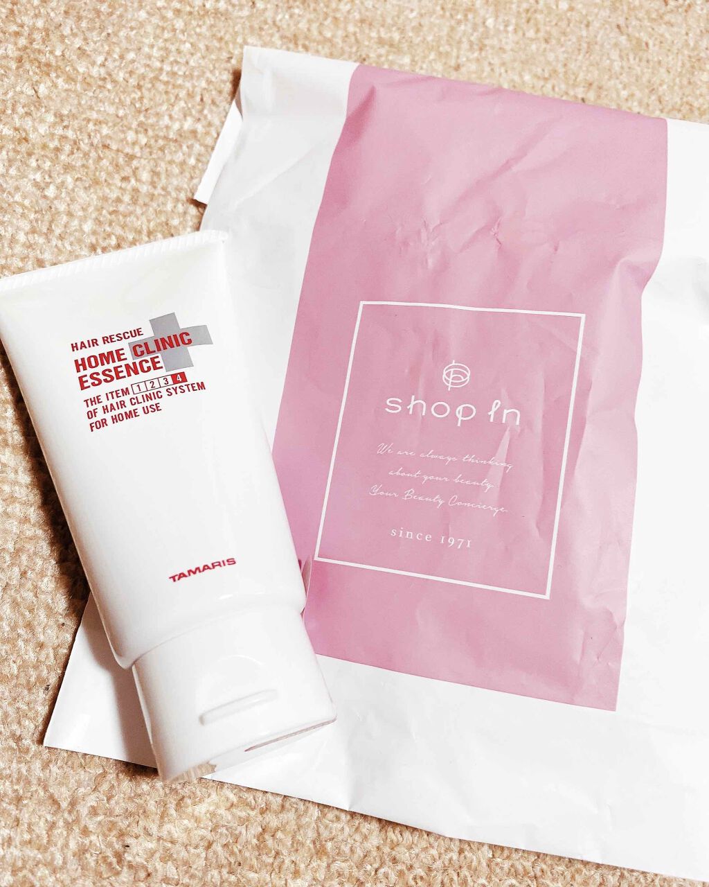 ヘアレスキュー　ホームクリニックエッセンス/TAMARIS/洗い流すヘアトリートメントを使ったクチコミ（1枚目）