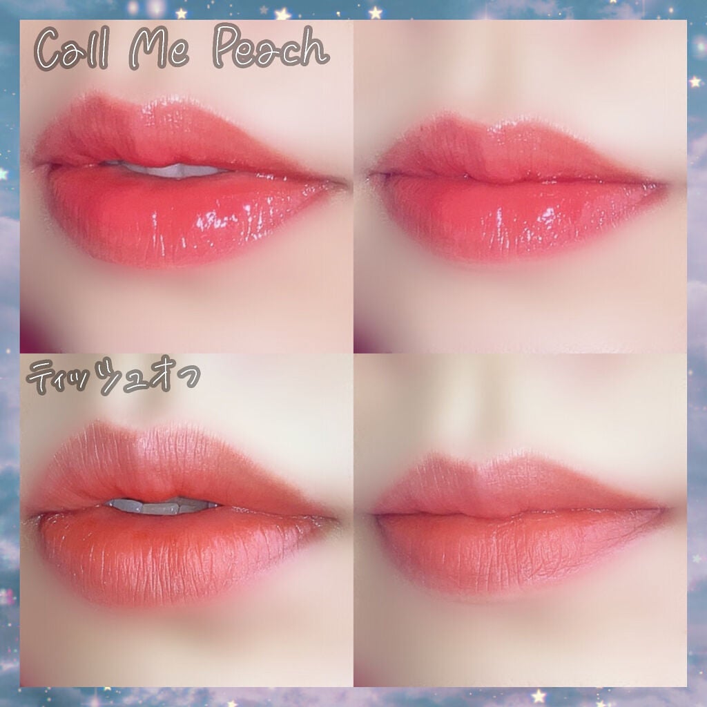 ピーチジェリーティント/ETUDE/口紅を使ったクチコミ(4枚目)