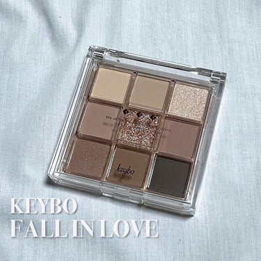 KEYBO FALL IN LOVE SHADOW PALETTE/keybo/パウダーアイシャドウを使ったクチコミ（1枚目）