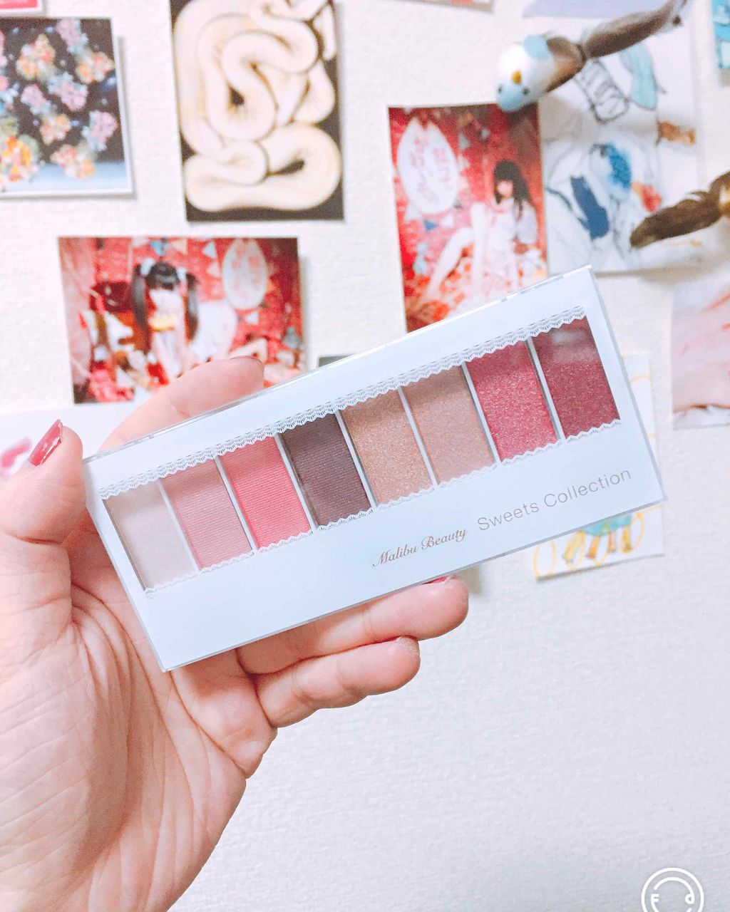 スイーツコレクション/マリブビューティー/アイシャドウパレットを使ったクチコミ(1枚目)