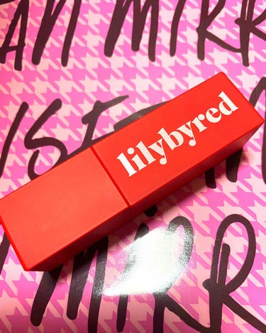 ティント好きだけど皮がめくれて荒れる！
って人達にすごくオススメなティントです

♡lilybyred
     リリーバイレッド ムードライアー
      ベルベットティント 01 ピュアなリンゴの