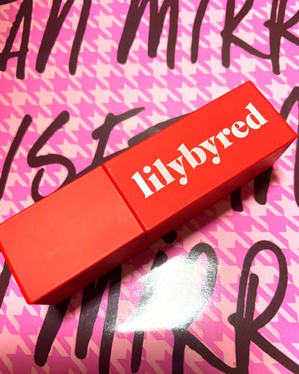 ブラッディライアー コーティングティント/lilybyred/リップティントを使ったクチコミ(1枚目)