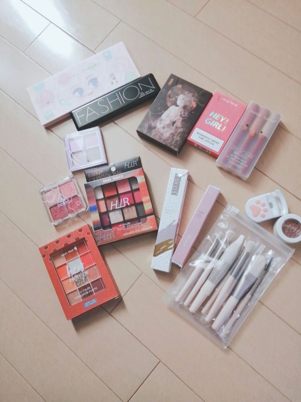 Qoo10 福袋/Qoo10/メイクアップキットを使ったクチコミ（1枚目）