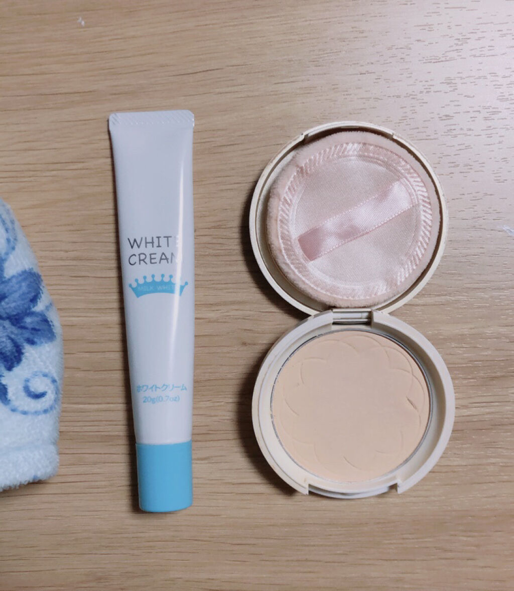 UVシルクフェイスパウダー 01 ライト/CEZANNE/プレストパウダーを使ったクチコミ（1枚目）