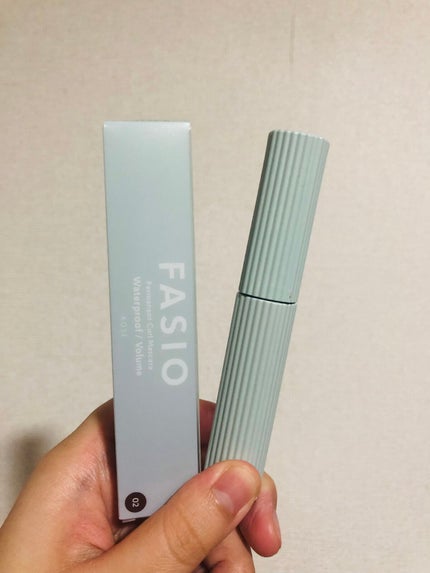 パーマネントカール マスカラ WP(ボリューム) 02 ブラウン/FASIO/マスカラを使ったクチコミ(1枚目)