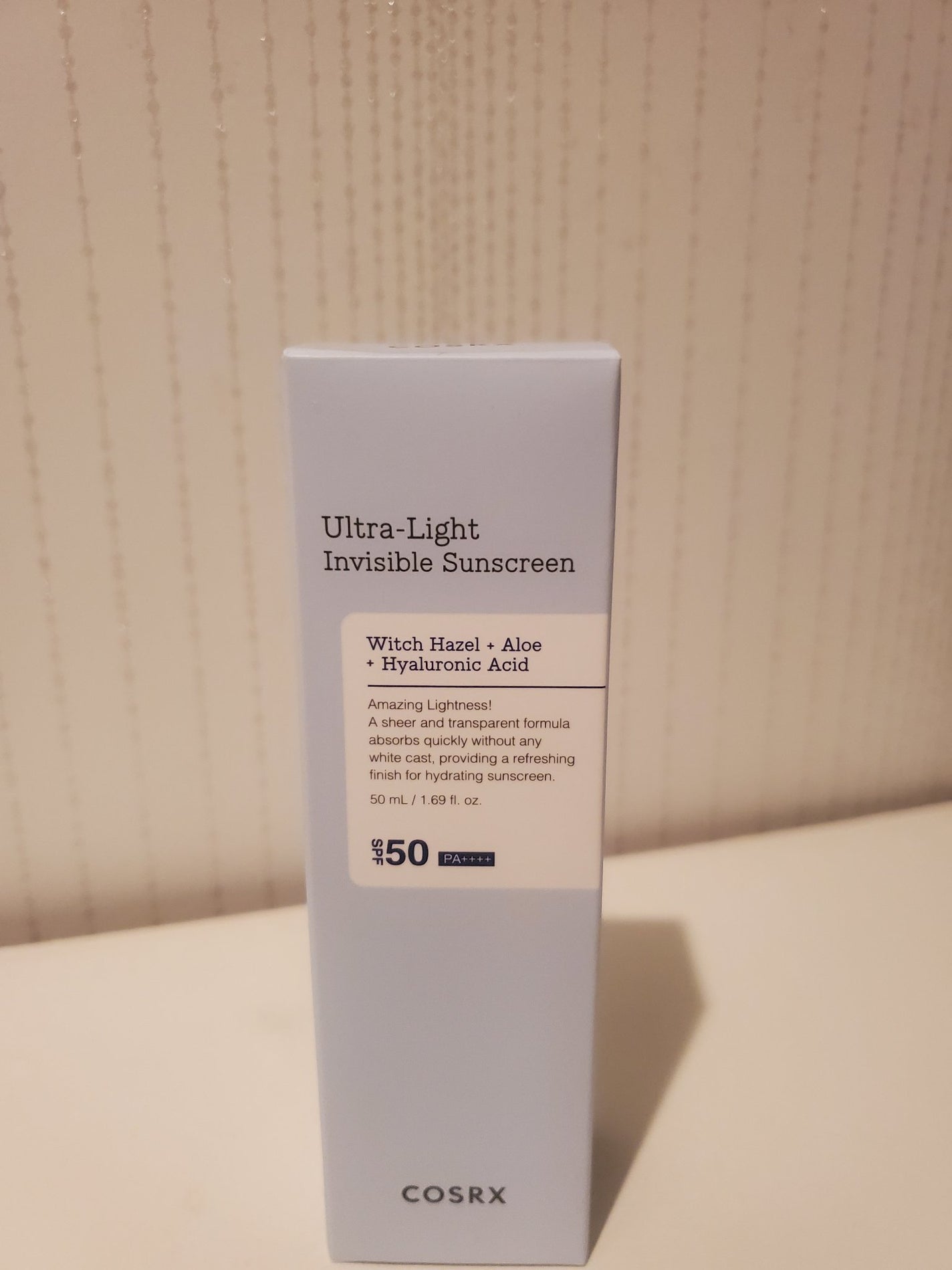 ウルトラライト透明UVクリーム/COSRX/日焼け止めクリームを使ったクチコミ(2枚目)