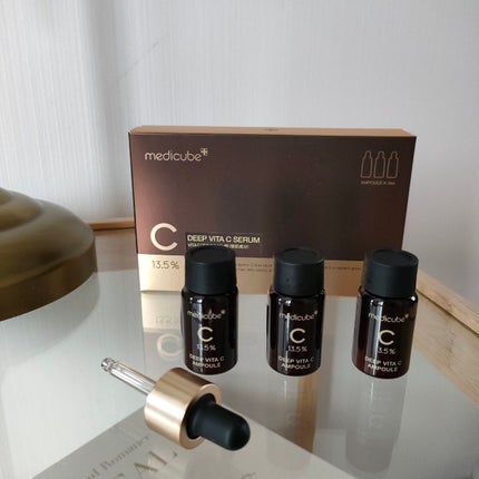 ディープビタCアンプル/MEDICUBE/美容液を使ったクチコミ(7枚目)