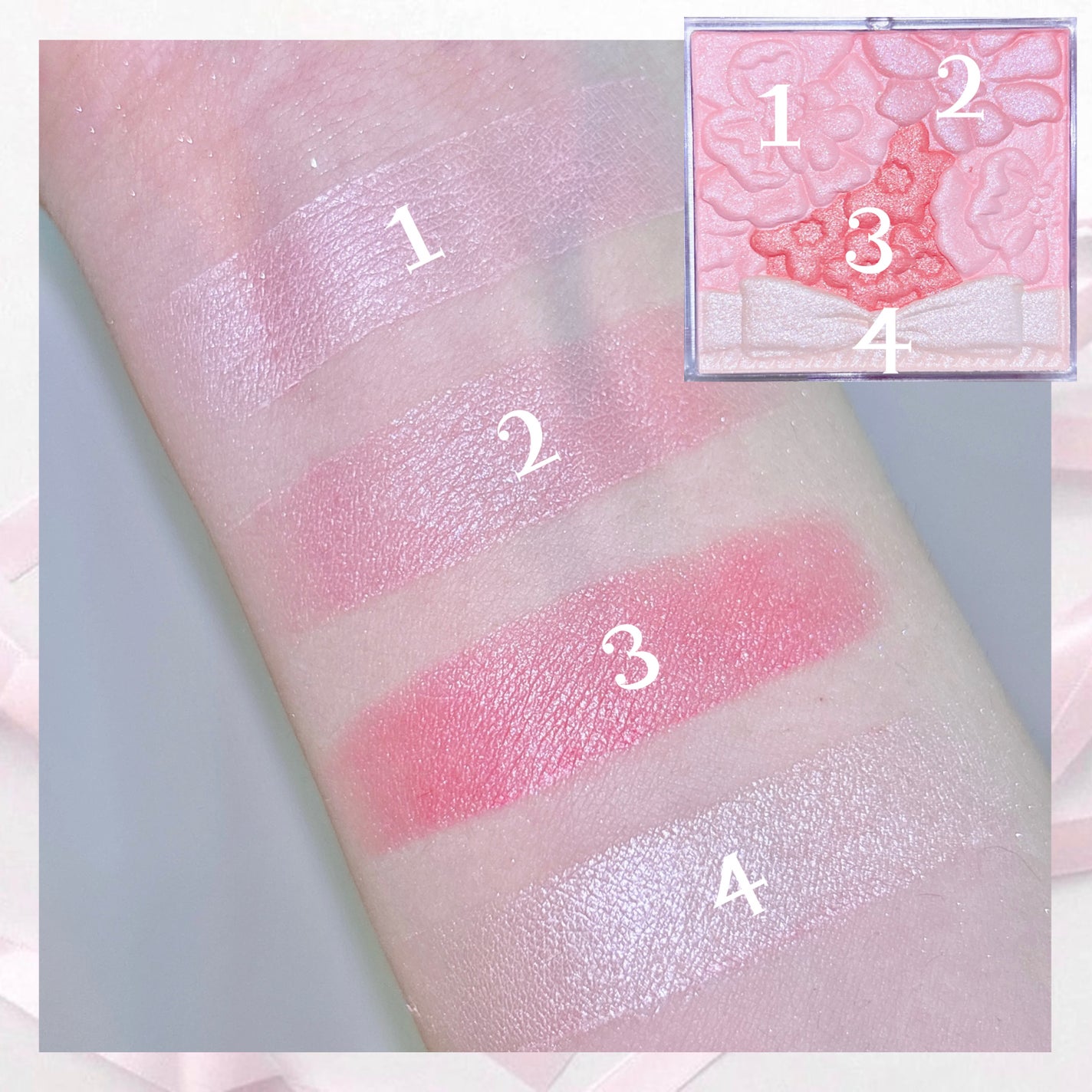 グロウフルールチークス/キャンメイク/パウダーチークを使ったクチコミ(5枚目)