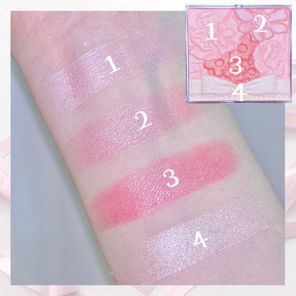 グロウフルールチークス/キャンメイク/パウダーチークを使ったクチコミ(5枚目)