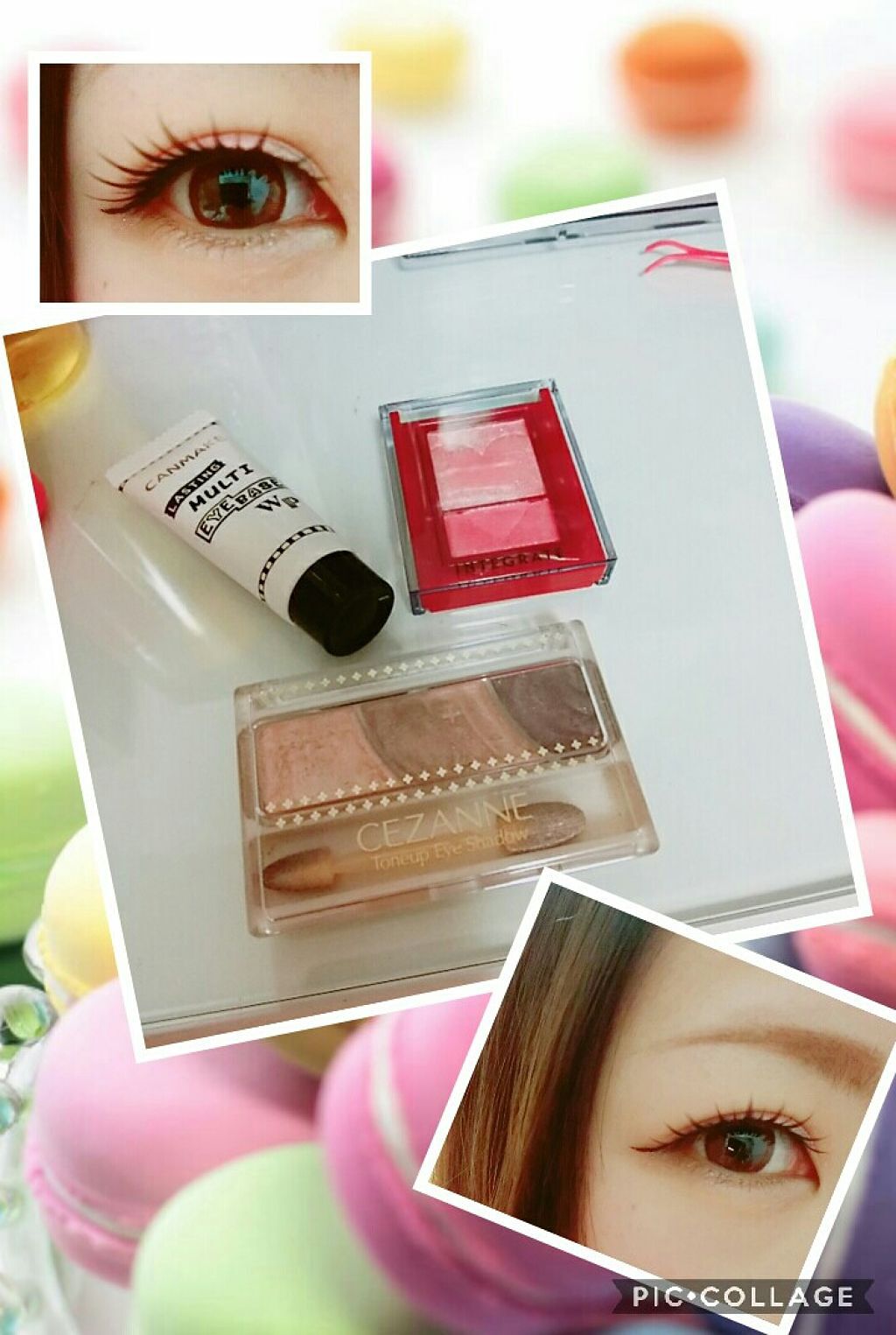 ワイドルックアイズ/インテグレート/アイシャドウパレットを使ったクチコミ（1枚目）