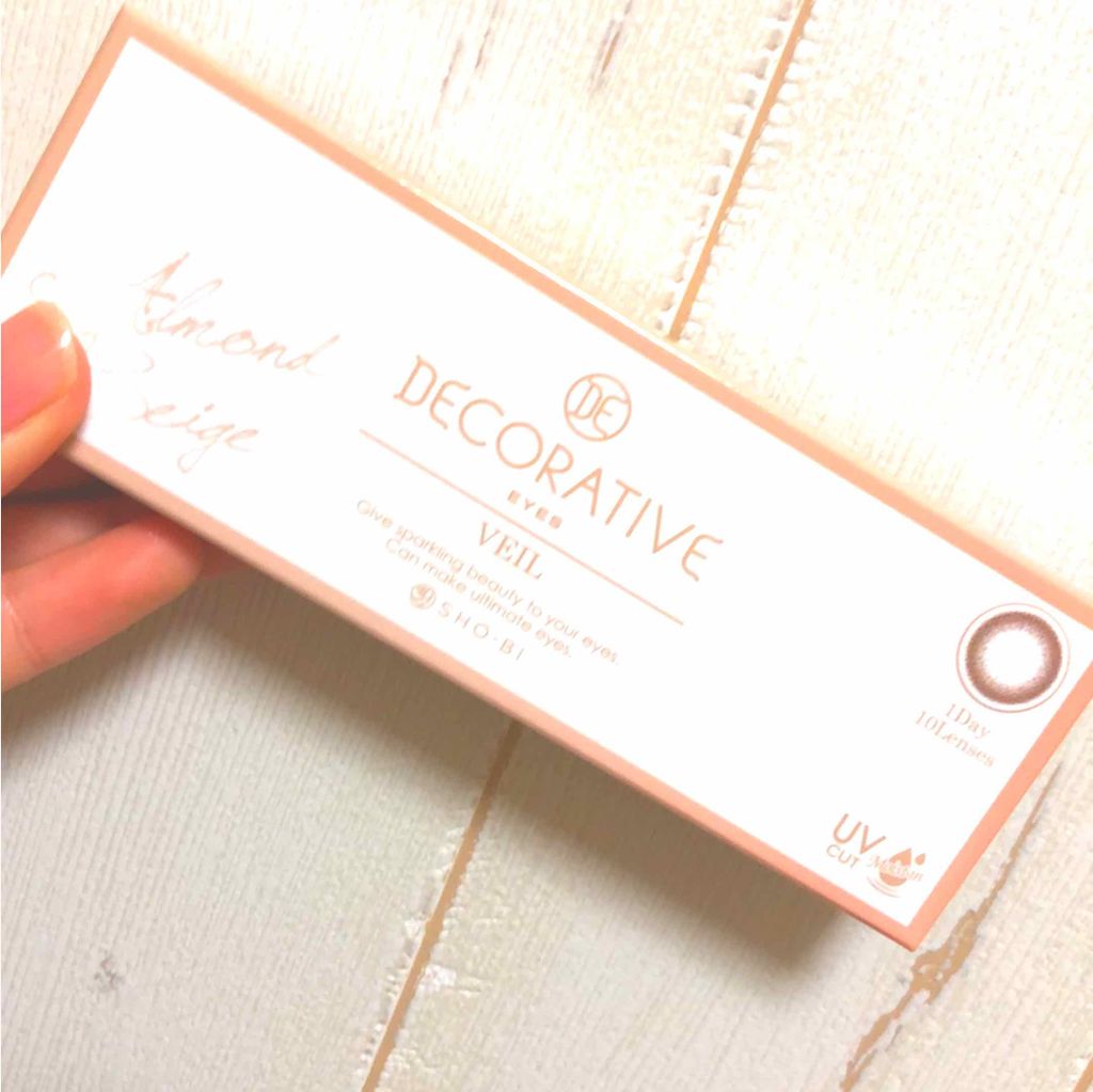 デコラティブアイズ ヴェール/Decorative Eyes/カラーコンタクトレンズを使ったクチコミ(1枚目)