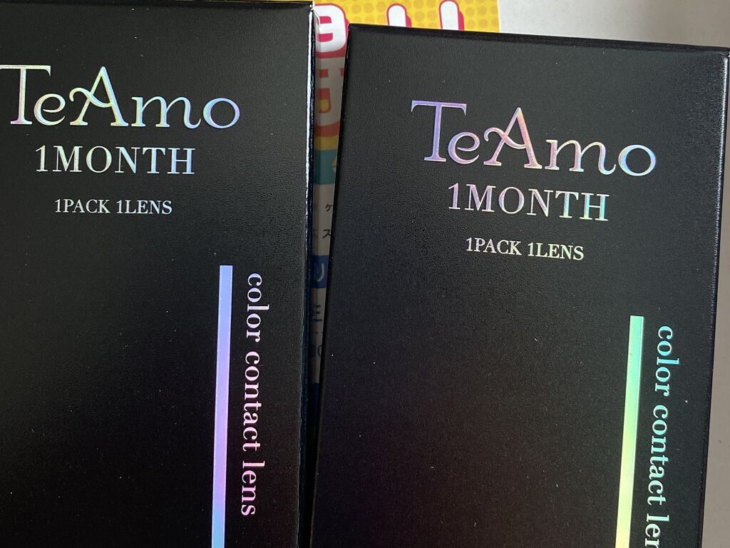 Tough Black/TeAmo/カラーコンタクトレンズを使ったクチコミ（2枚目）
