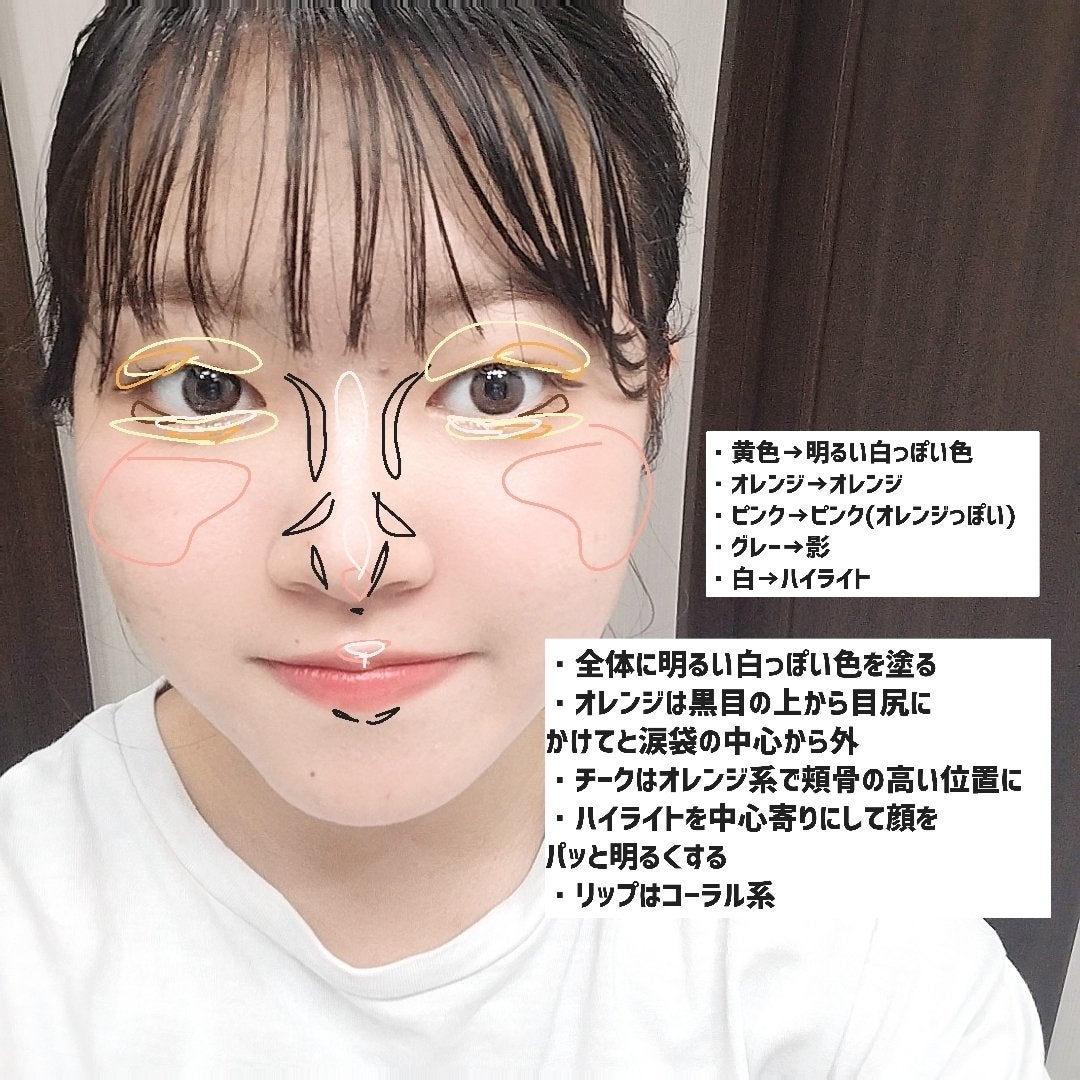 ソフトブラーリングアイパレット/wakemake/アイシャドウパレットを使ったクチコミ(2枚目)