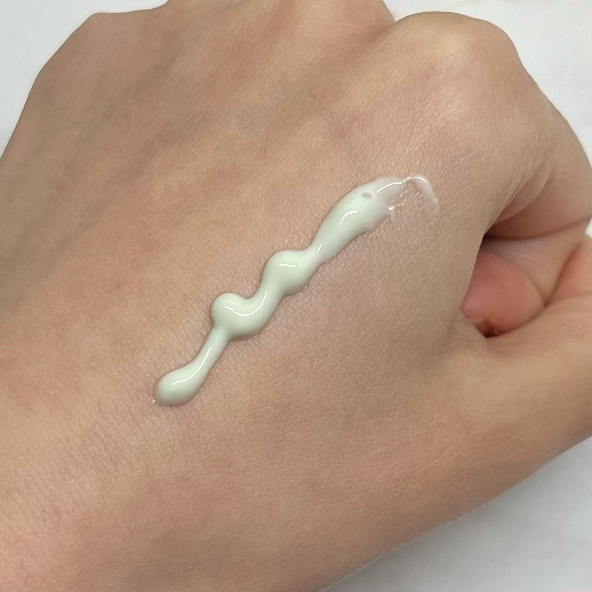 1番 青草水分コーティングUVクリーム/numbuzin/フェイスクリームを使ったクチコミ（3枚目）