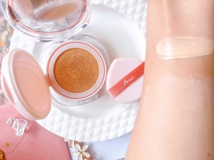 アリウル インクフェザーカバーラスティングクッション/Ariul/クッションファンデーションを使ったクチコミ(4枚目)