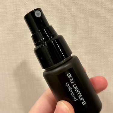 アンリミテッド メイクアップ フィックス ミスト/shu uemura/フィックスミストを使ったクチコミ（2枚目）