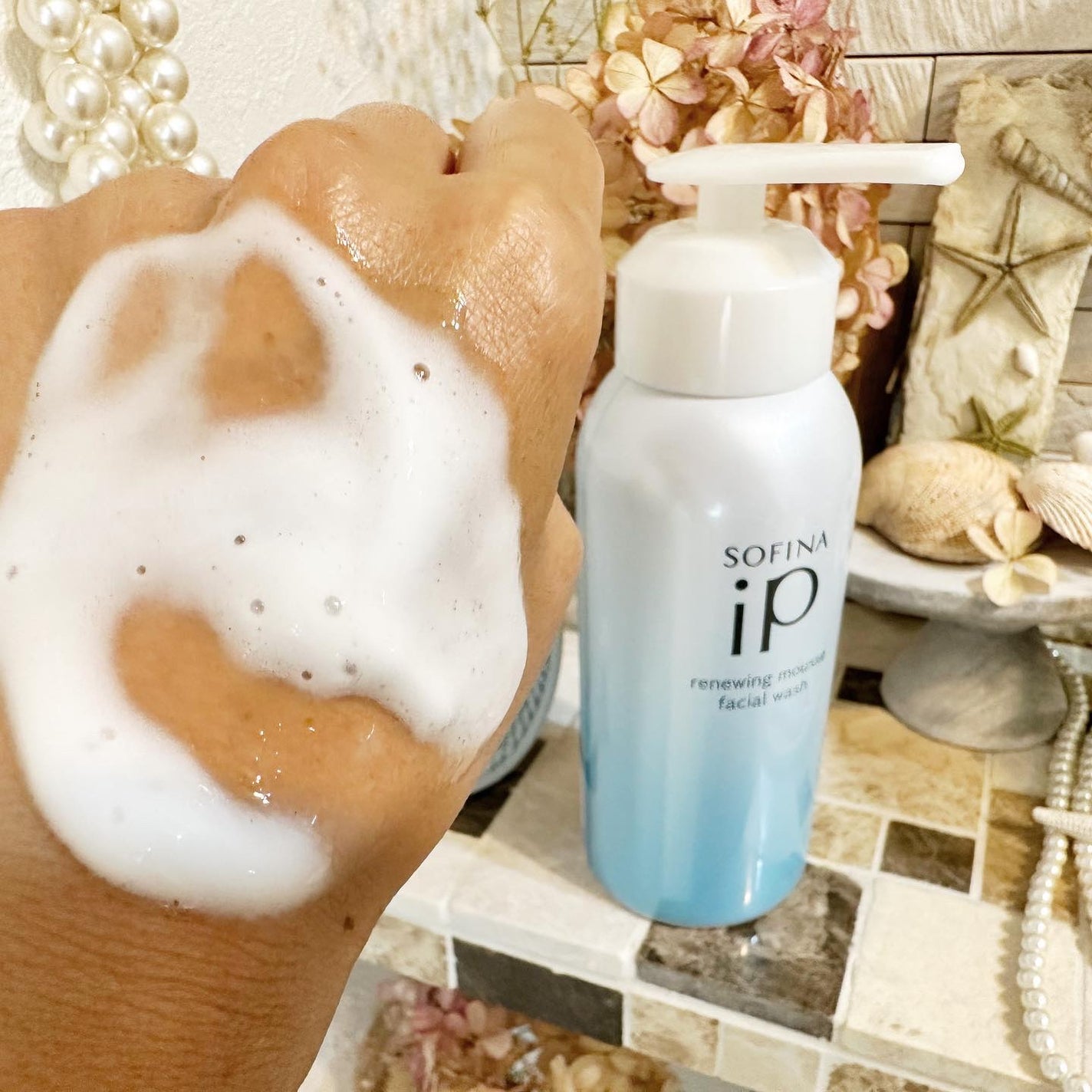 ソフィーナ iP リニュー ムース ウォッシュ/SOFINA iP/泡洗顔を使ったクチコミ(6枚目)