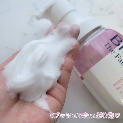 ビオレ ザフェイス 泡洗顔料 ディープモイスト/ビオレ/泡洗顔を使ったクチコミ(4枚目)