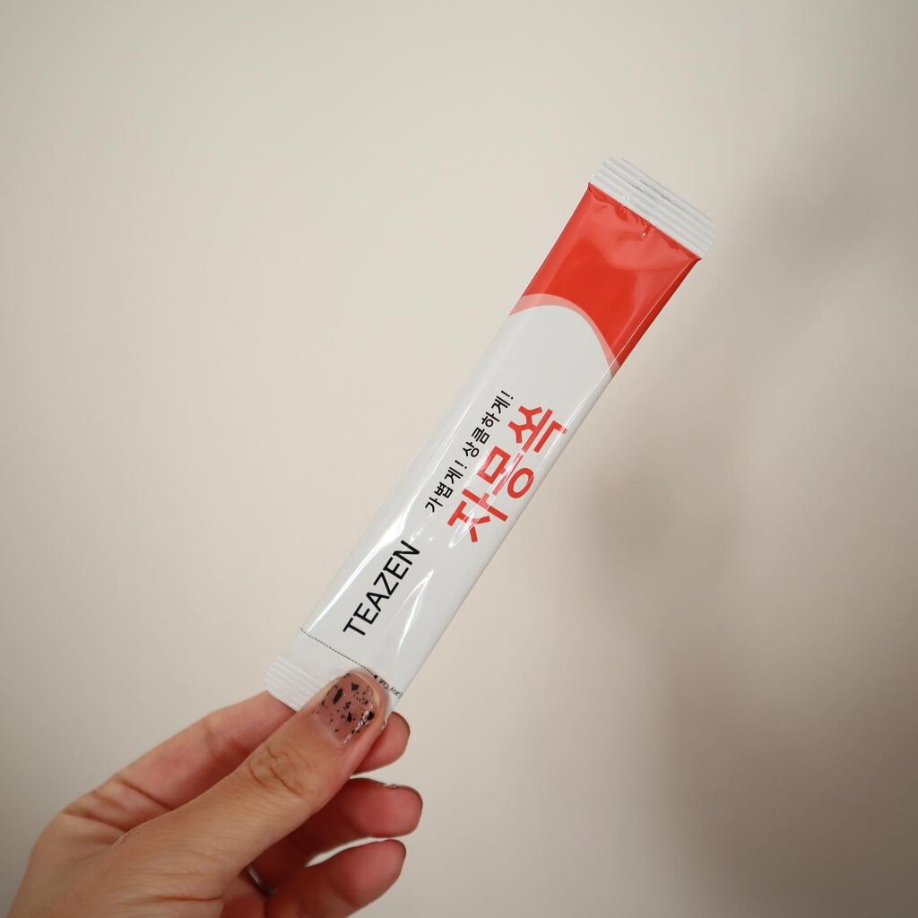 グレープフルーツ 粉末茶/TEAZEN/ドリンクを使ったクチコミ（3枚目）