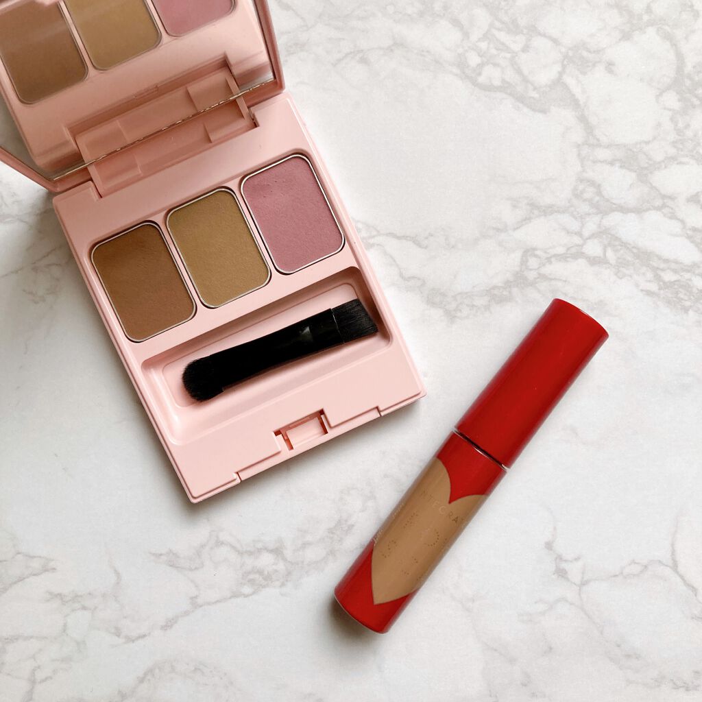 ニュアンスアイブローマスカラ BR774/インテグレート/眉マスカラを使ったクチコミ（1枚目）