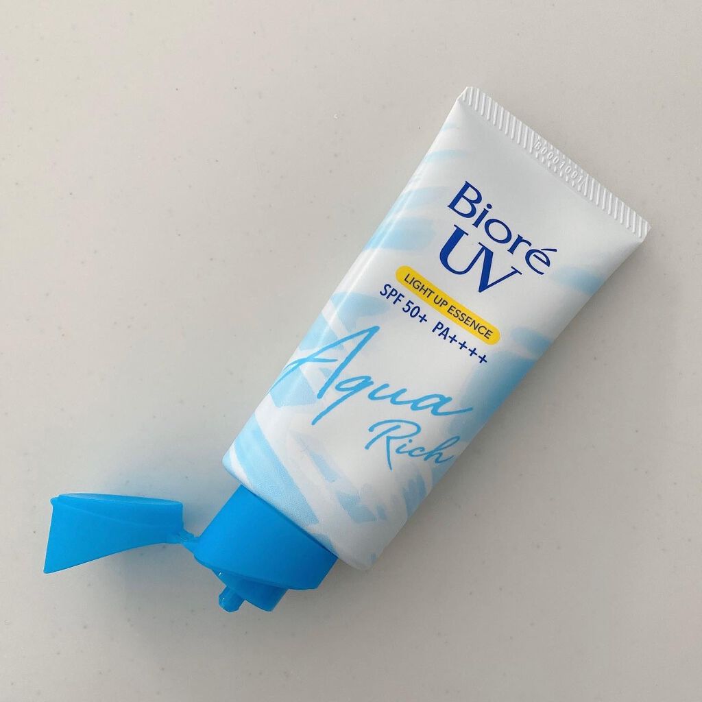 ビオレUV アクアリッチ ライトアップエッセンス/ビオレ/日焼け止めクリームを使ったクチコミ（2枚目）