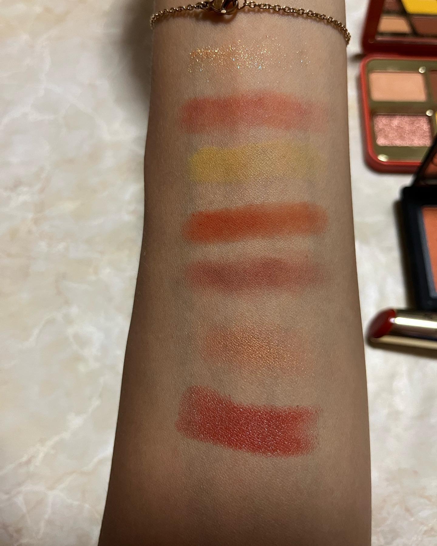 ライト マイ ファイヤー ミニ アイシャドウ パレット/Too Faced/アイシャドウパレットを使ったクチコミ（2枚目）