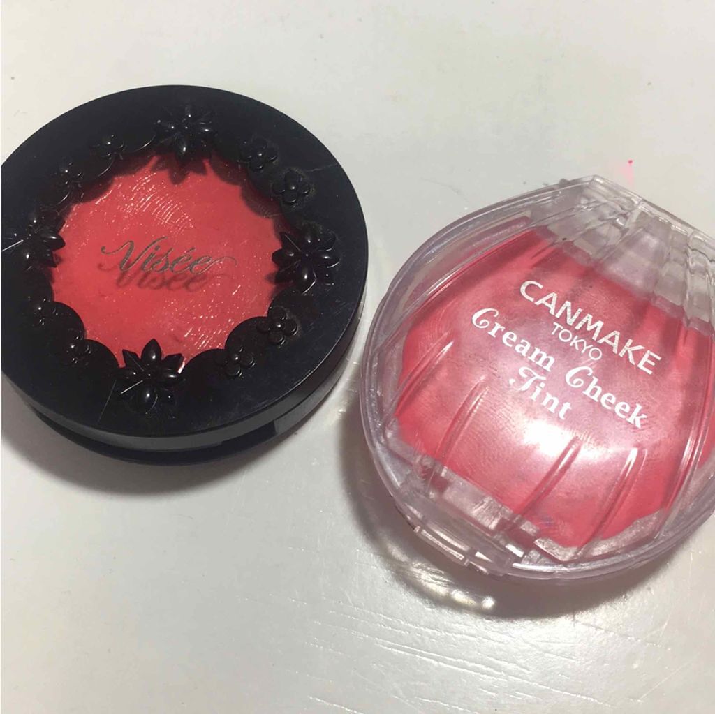 リシェ  リップ&チーク クリーム/Visée/ジェル・クリームチークを使ったクチコミ（1枚目）