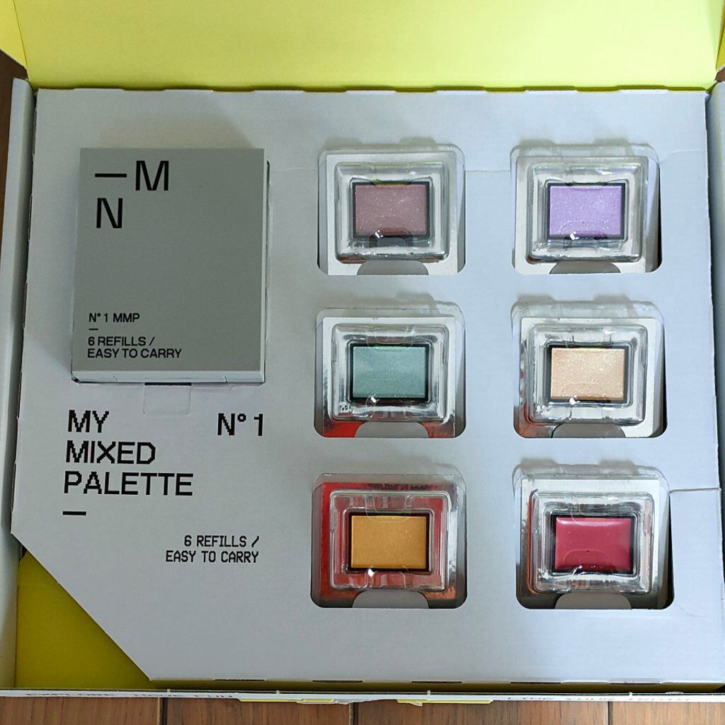 MY MIXED PALETTE 6色カスタムパレット 10 RHAPSODY/MN/マルチパレットを使ったクチコミ（1枚目）