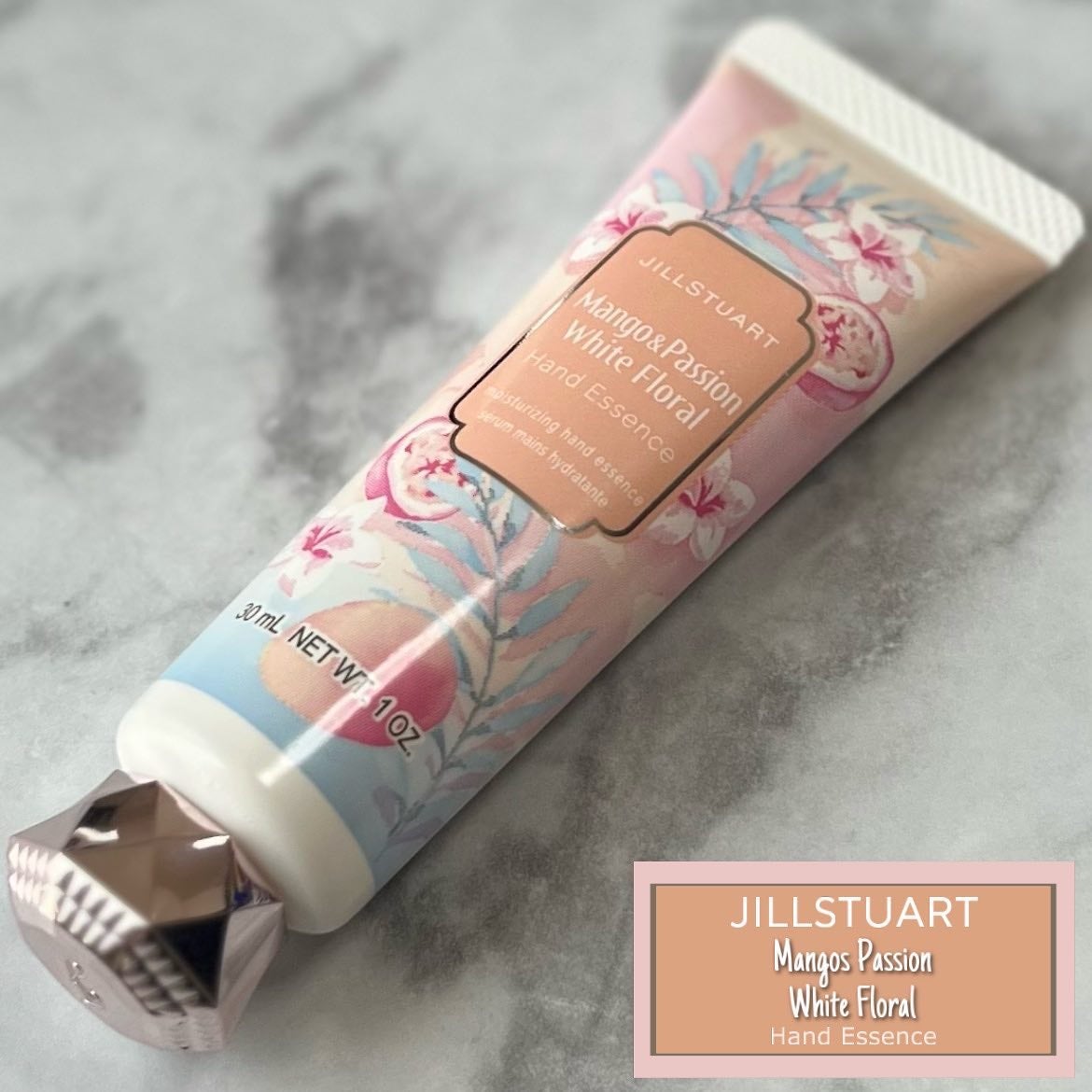 ハンドエッセンス マンゴー&パッション ホワイトフローラル/JILL STUART/ハンドクリームを使ったクチコミ(1枚目)
