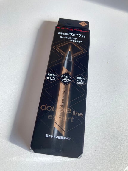 ダブルラインエキスパート/KATE/リキッドアイライナーを使ったクチコミ(1枚目)