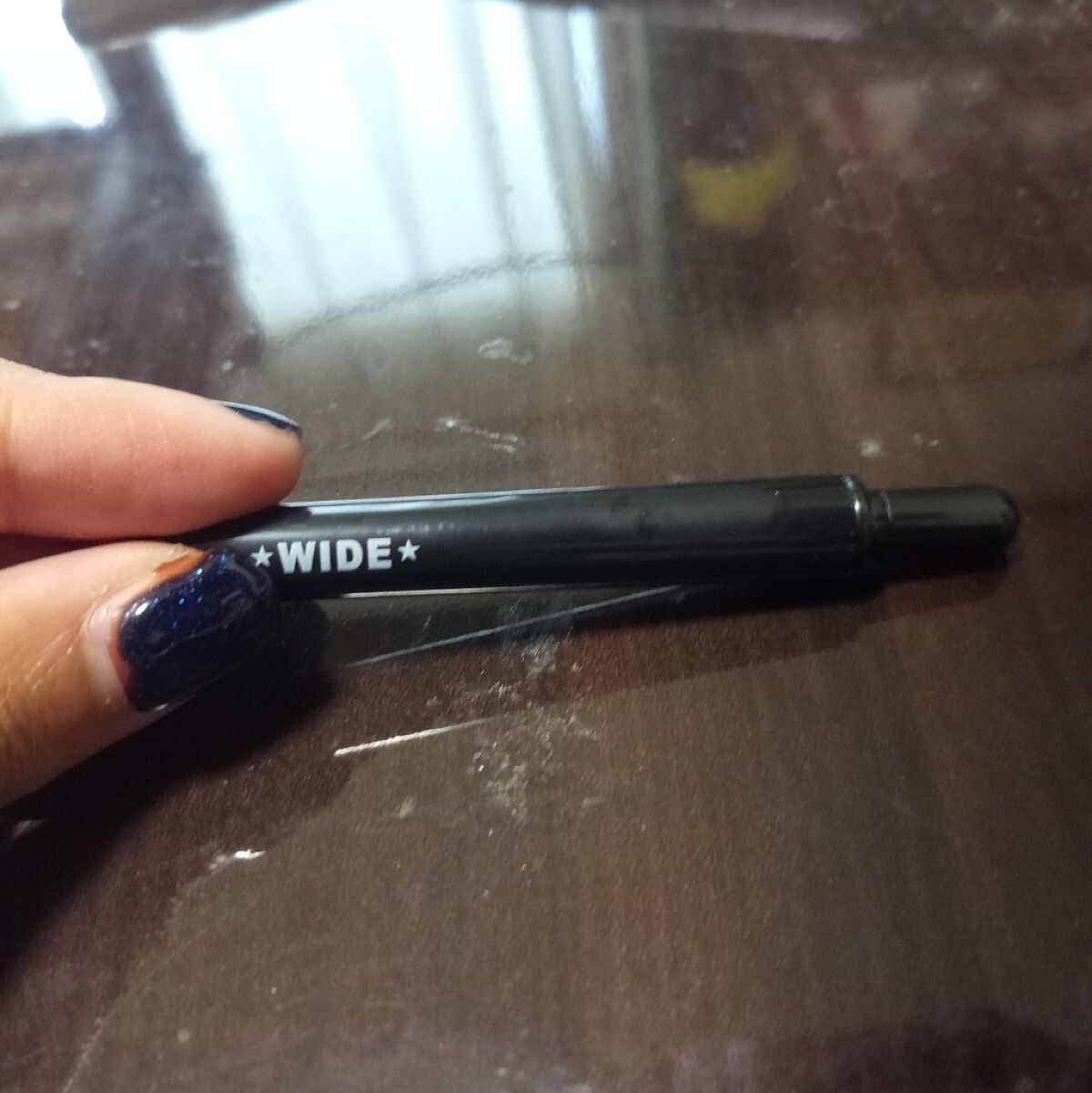 seria ジェルネイルブラシ ワイド/セリア/ネイル用品を使ったクチコミ（3枚目）