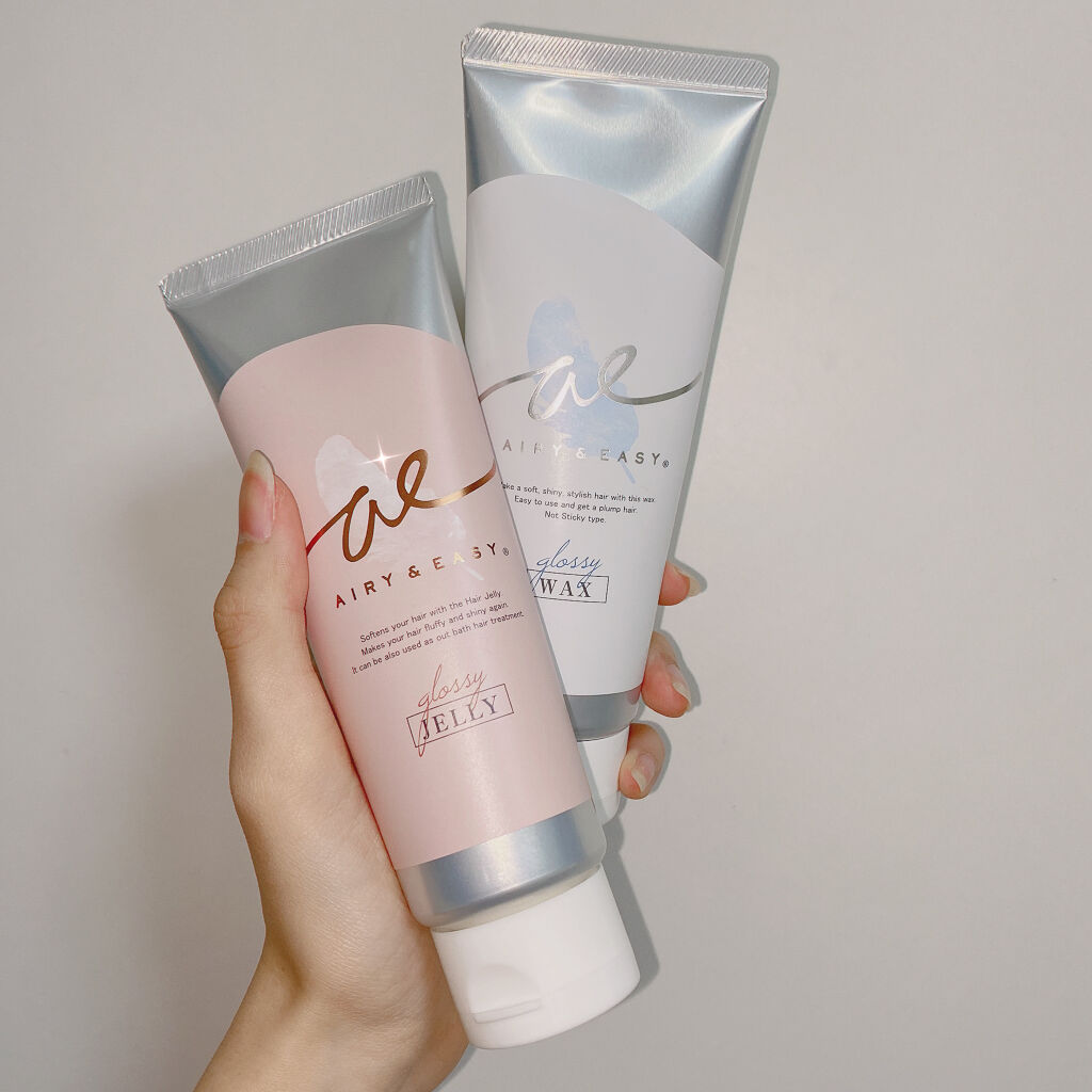 グロッシーヘアミルクジェリー/エアリー&イージー/ヘアミルクを使ったクチコミ（1枚目）