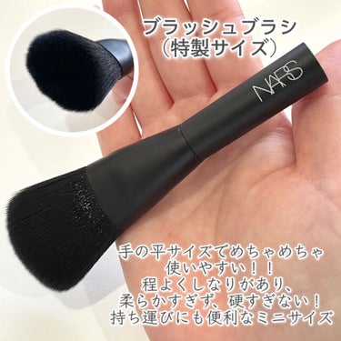 アイコニックグロー ミニチークセット/NARS/メイクアップキットを使ったクチコミ（4枚目）