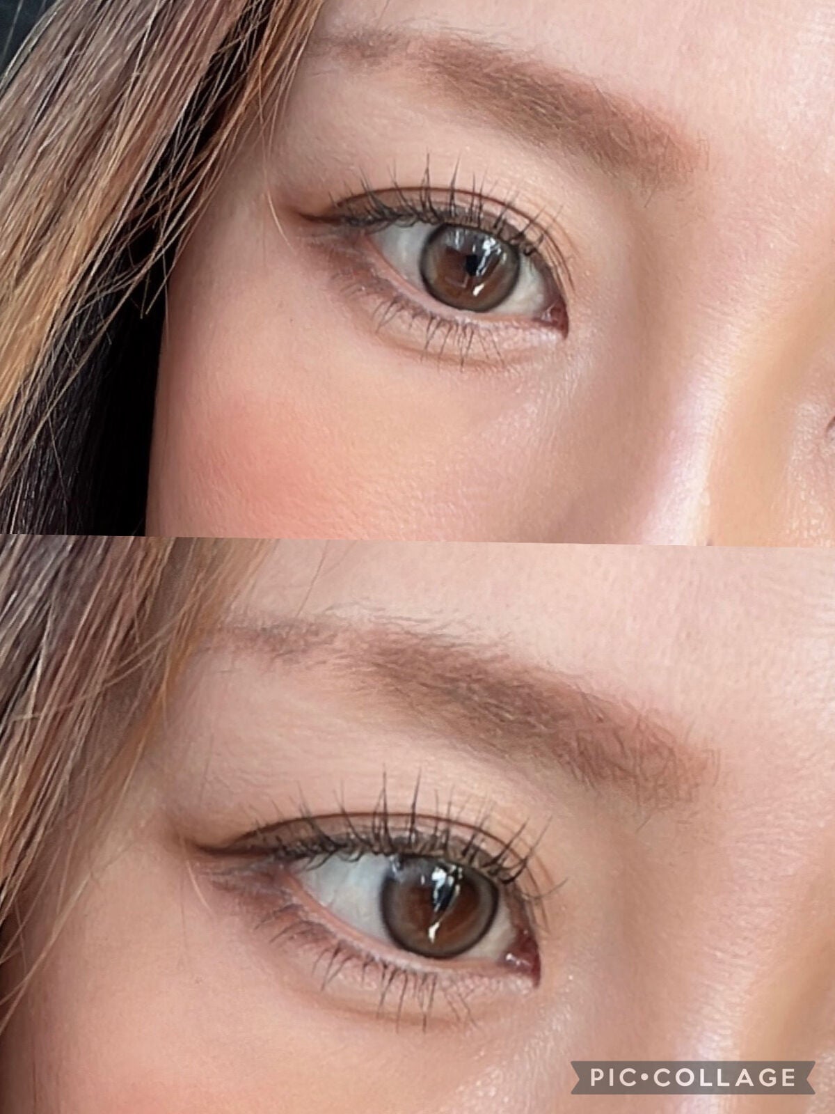 みーちゃん@減量中あと4キロ on LIPS 「水光感が半端ない。ちゅるちゅるカラコン🥹可愛すぎ✨🌷let's..」(5枚目)