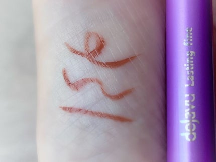 「密着アイライナー」ショート筆リキッド/デジャヴュ/リキッドアイライナーを使ったクチコミ(2枚目)