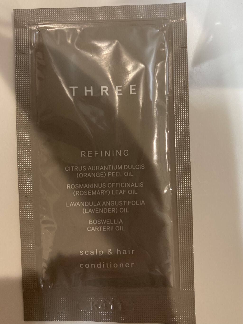 スキャルプ＆ヘア リファイニング シャンプー/コンディショナー Ｒ/THREE/市販シャンプーを使ったクチコミ（3枚目）