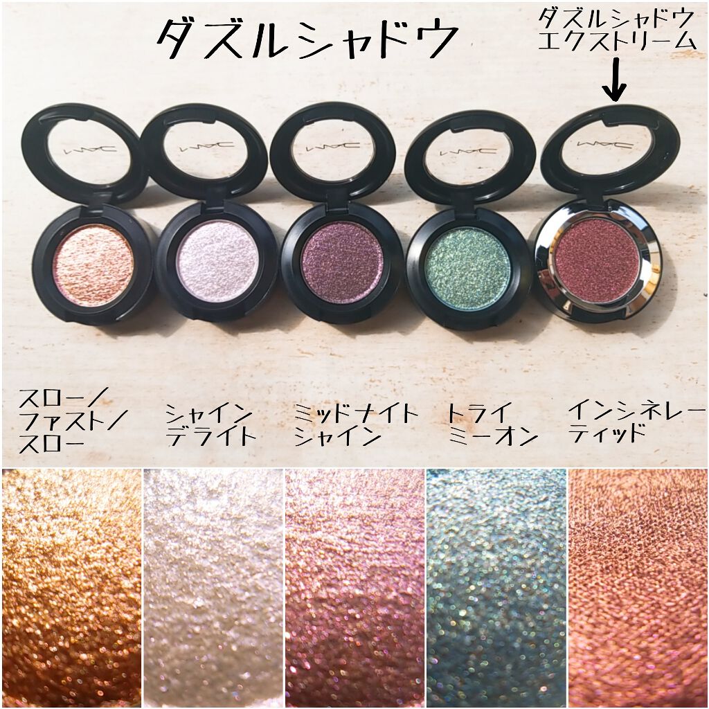 ダズルシャドウ/M・A・C/単色アイシャドウを使ったクチコミ(2枚目)