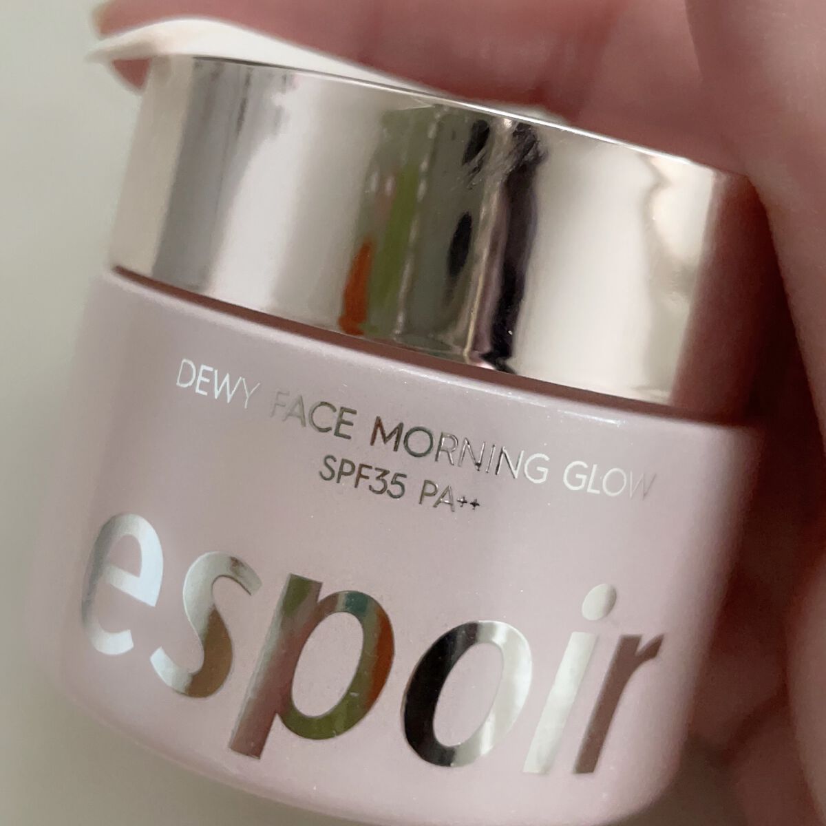 デューイフェイスモーニンググロウAD SPF35 PA++/espoir/化粧下地を使ったクチコミ（1枚目）