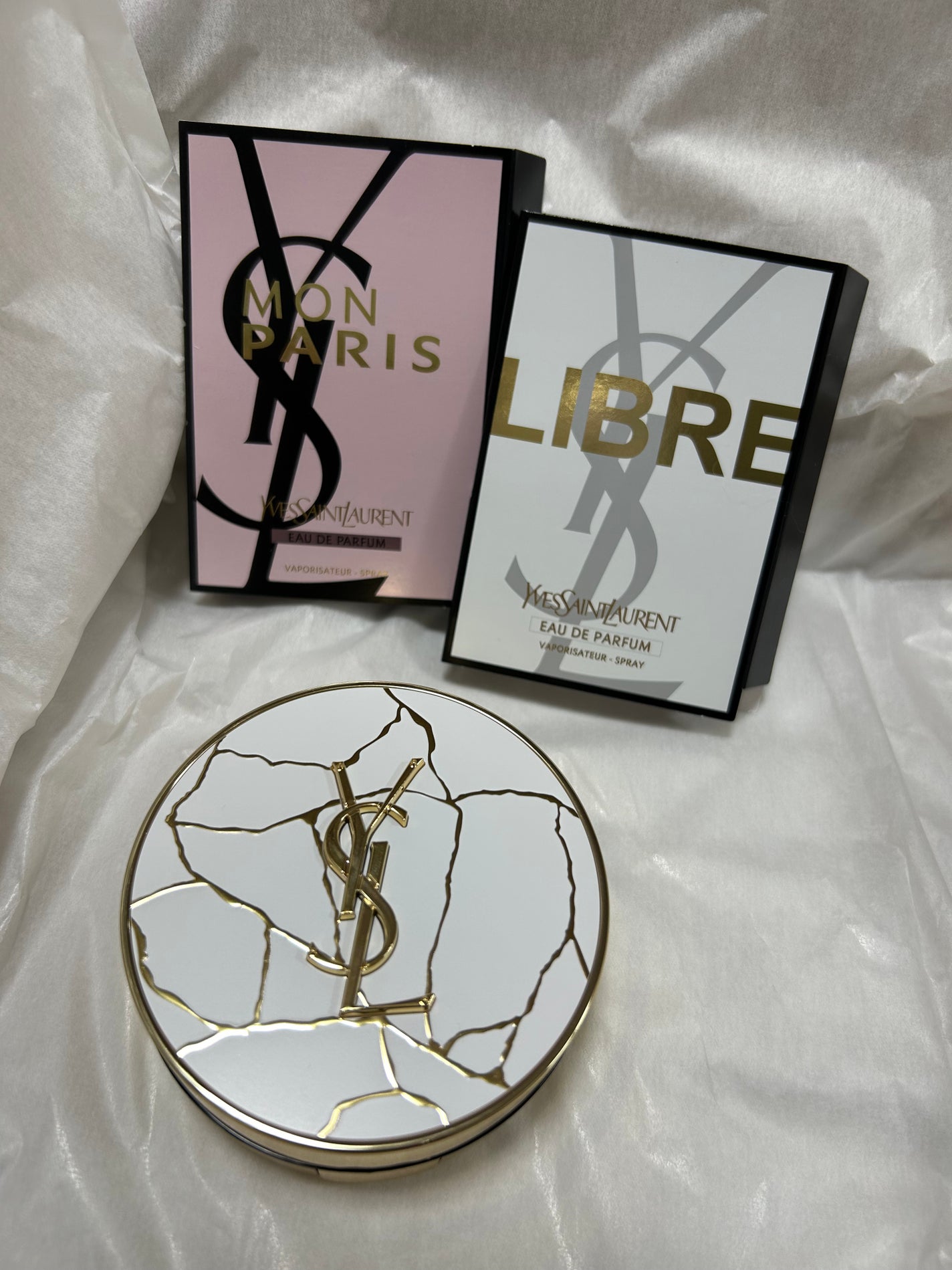 アンクル ド ポー ルクッション ゴールドラッシュ ハイライター/YVES SAINT LAURENT BEAUTE/リキッドハイライトを使ったクチコミ(1枚目)