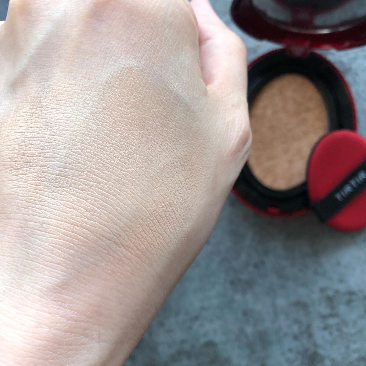マスク フィット レッド クッション/TIRTIR(ティルティル)/クッションファンデーションを使ったクチコミ(5枚目)