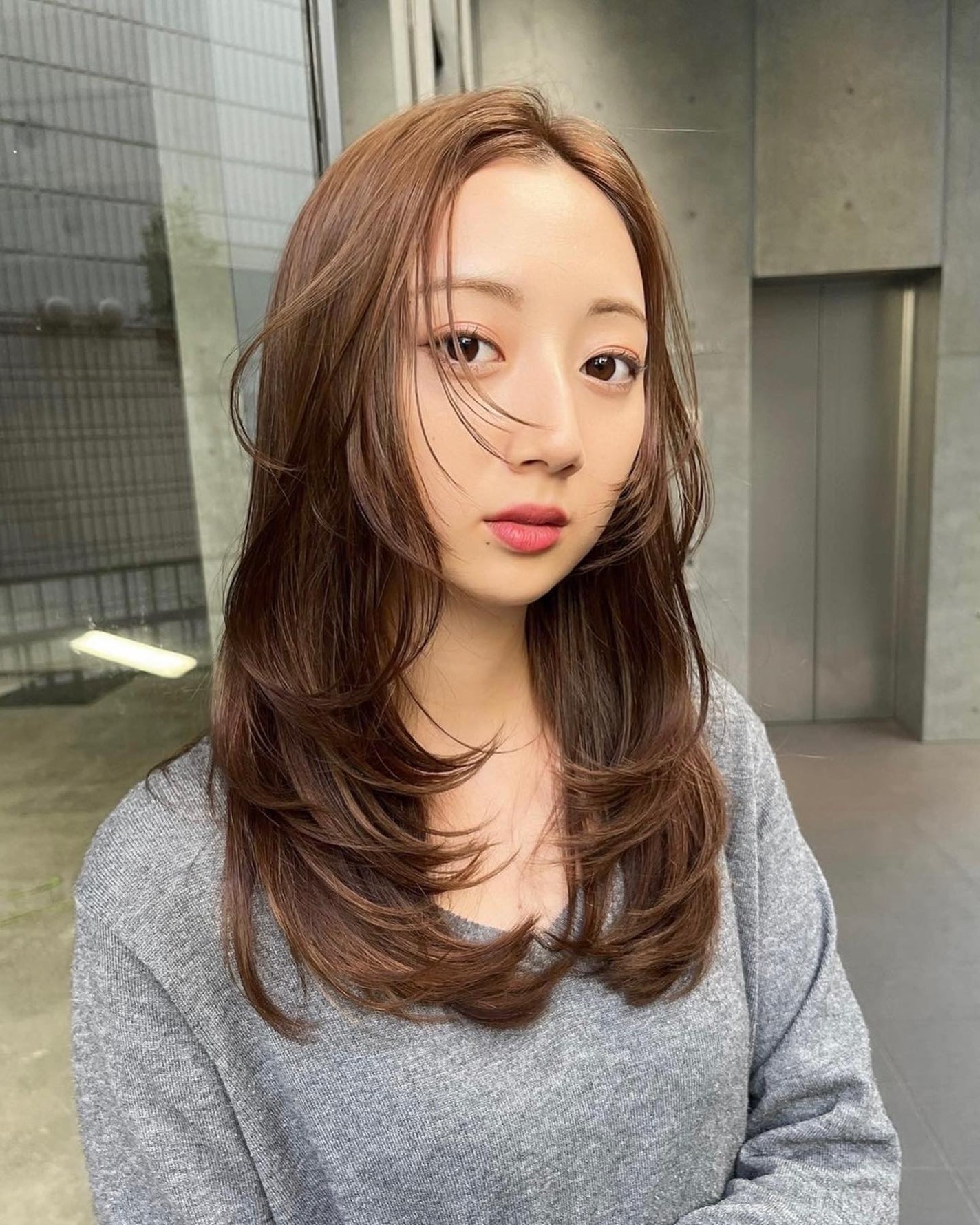 HARUNA on LIPS 「.大人なナチュラルヘア✨.韓国っぽく🌟ワンカールでやりすぎない..」(1枚目)